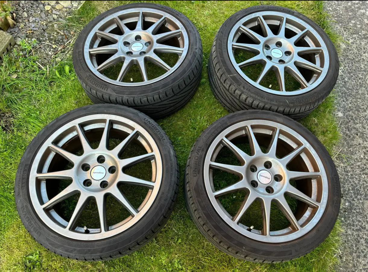 Speedline Corse 2120 Turini 18" wheels (8JET60, 5x108)