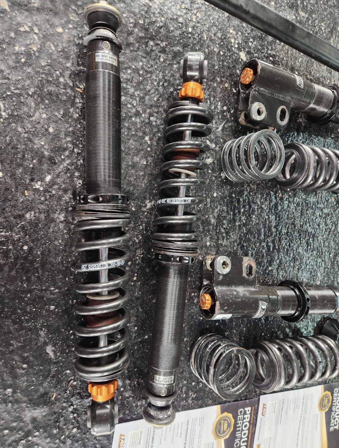 AST 5100 Coilover Suspension Kit – Renault Clio 172 / 182 - Image 2