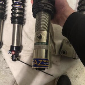 GAZ Twin Adjustable Coilover Suspension Kit – Renault Clio 172 / 182 (54mm Bolt Spacing)